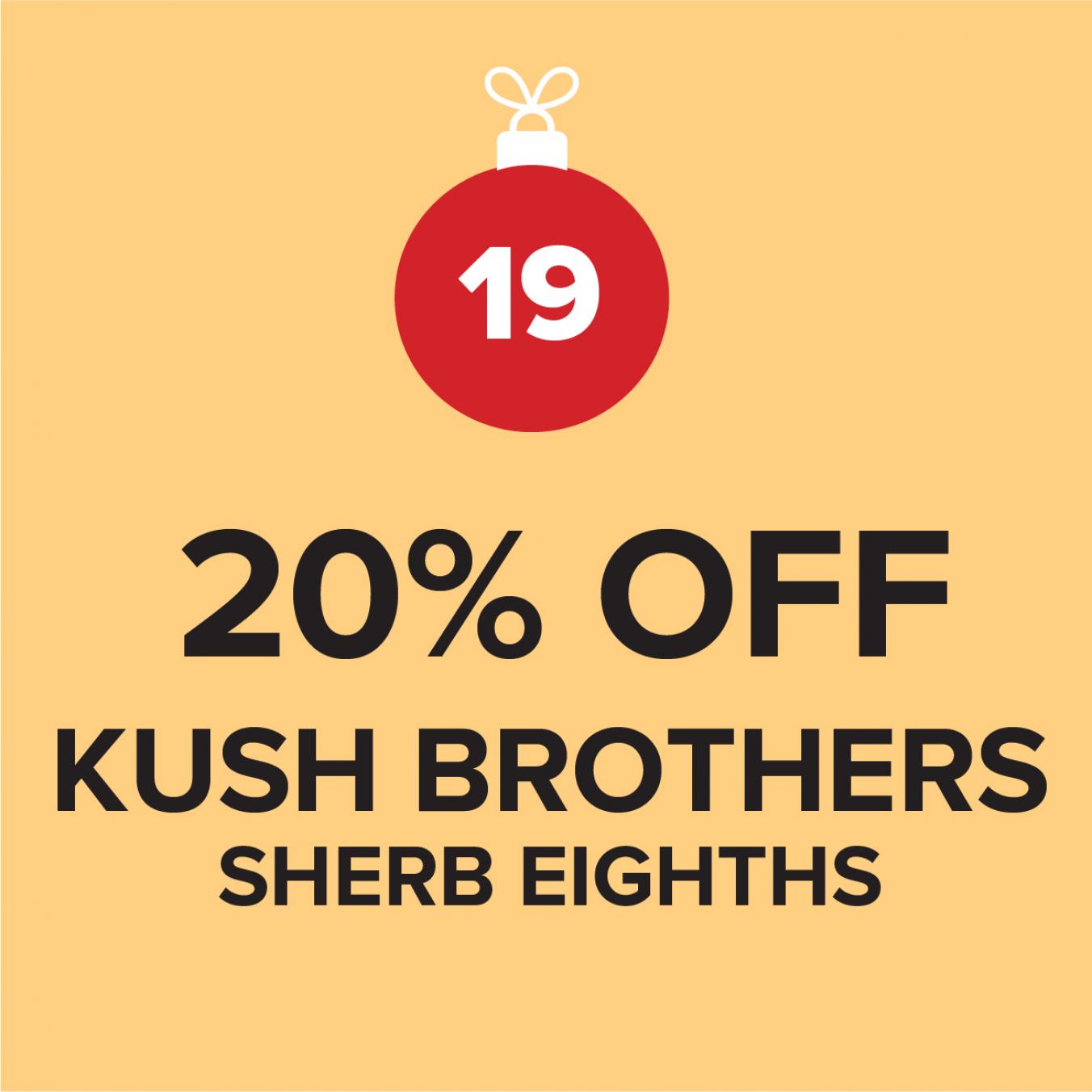 20% Off Kush Brothers Sherb 