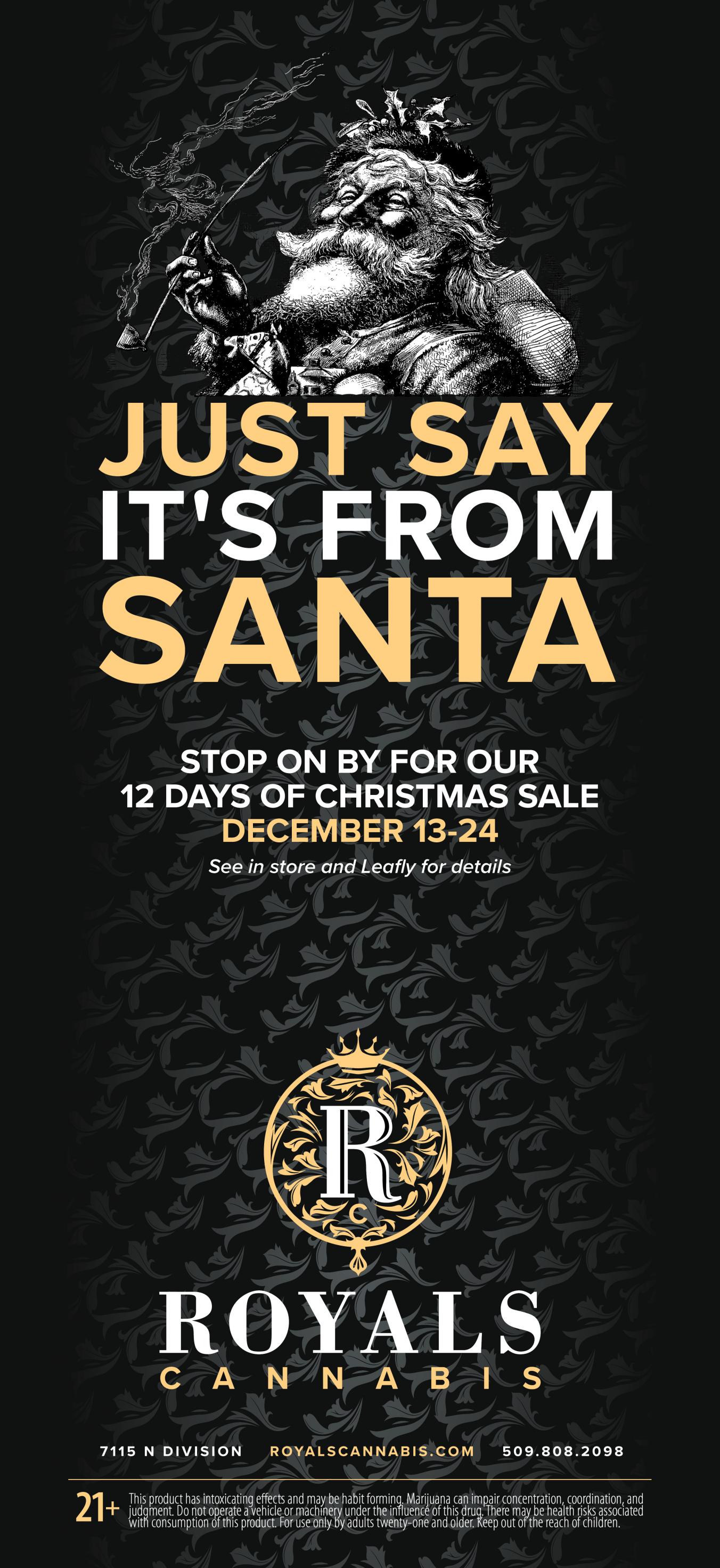 12 Days of Christmas Sale