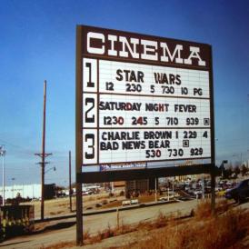 Star wars cinema 1977